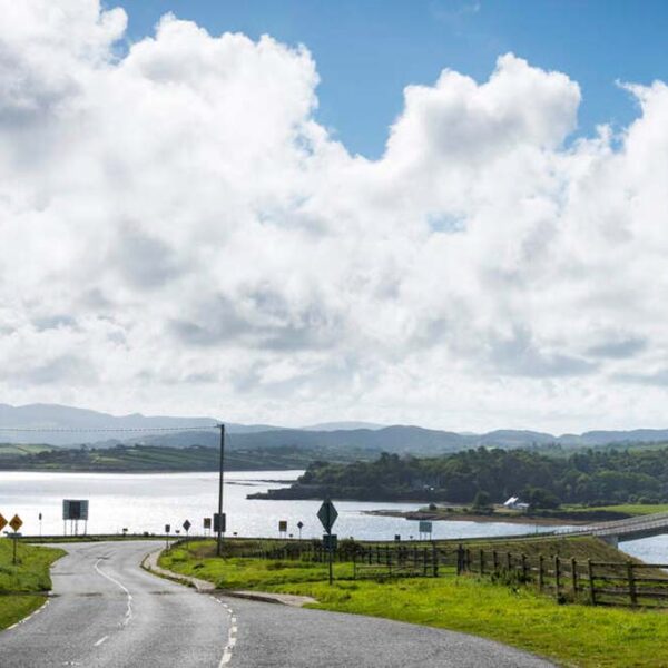 Harry Blaney Bridge, Mulroy Bay, Co Donegal.
