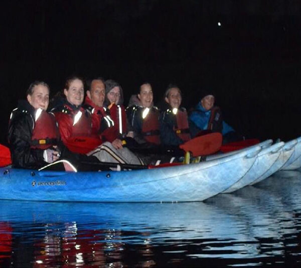 Eco Atlantic Adventures Full Moon Kayakers in Mulroy-Bay