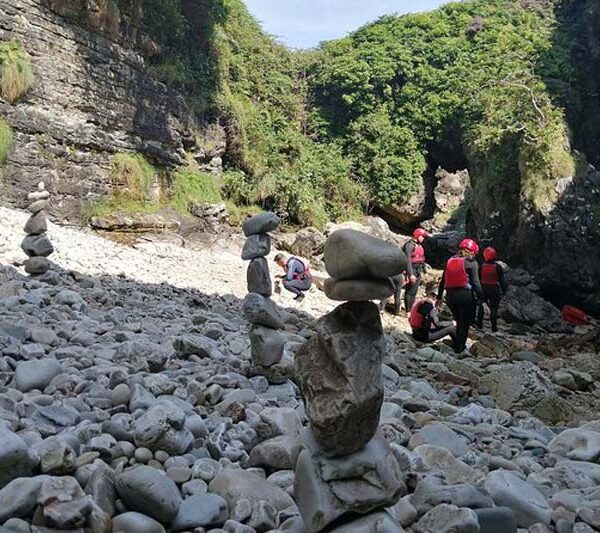 Walking at 7 Arches Co Donegal